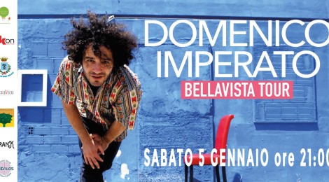 Domenico Imperato, concerto "Bellavista tour" nuova data 2019